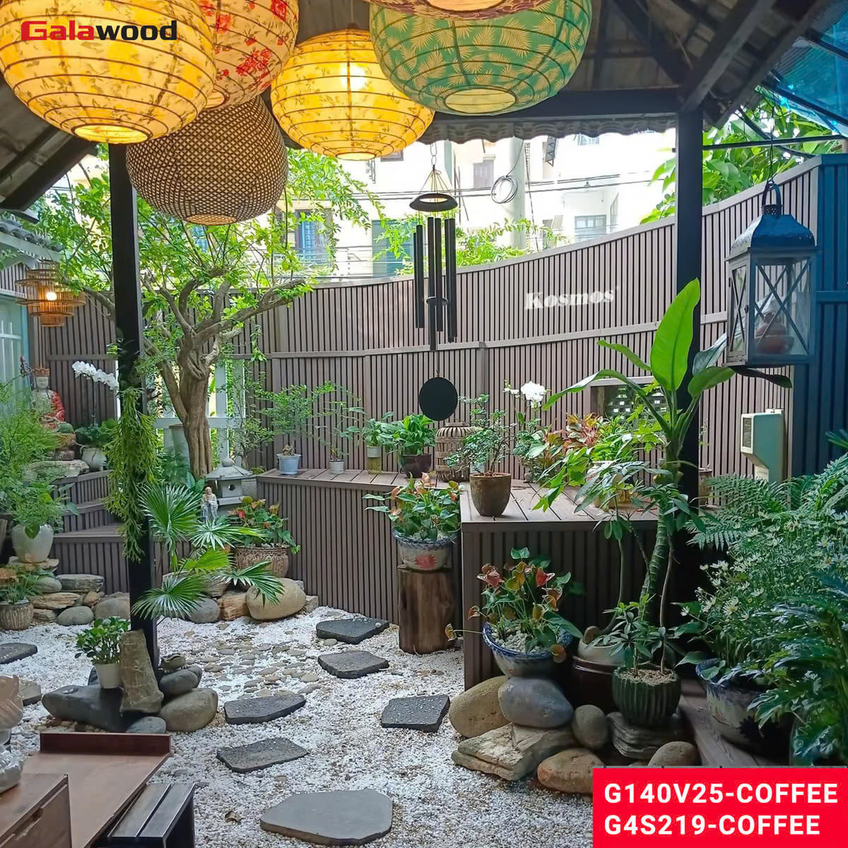 Tấm Ốp Lam 4 Sóng Galawood G4S219-Coffee